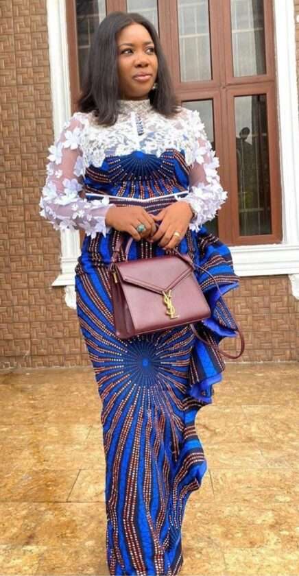 40 Latest Ankara and Lace Combination Styles in 2023 and 2024 - Kaybee ...