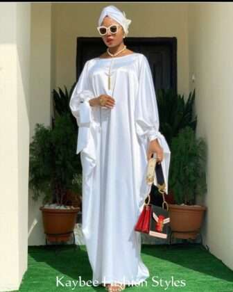 Latest Silk Material Dress Styles for Nigerian Ladies in 2024 - Kaybee ...