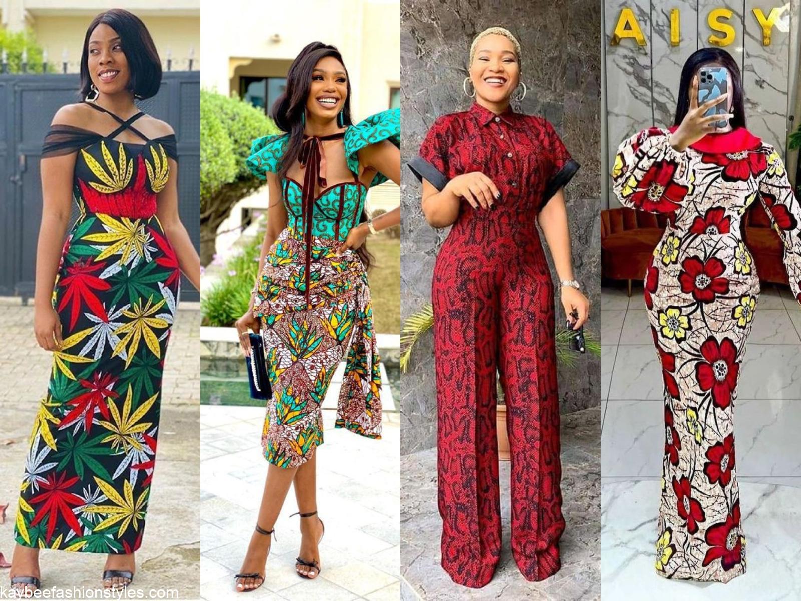 Ankara styles outlet for skinny ladies